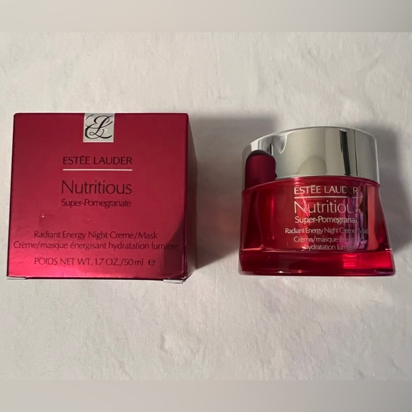 ♥️NIB♥️ESTEE LAUDER Nutritious Super Pomegranate Radiant Energy Night Crème/Mask - Picture 10 of 10